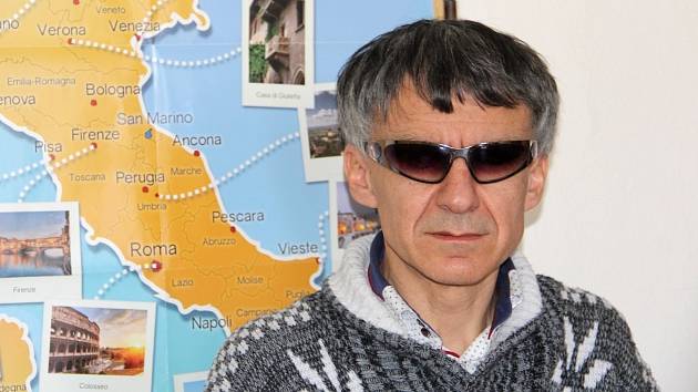 Nevidomý pedagog Kvido Sandroni učí Olomoučany už léta italštinu v kurzech pořádaných olomouckou pobočkou Společnosti přátel Itálie