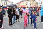 Lidé se přišli v sobotu podívat na Hanácké Benátky do Litovle. Neodradilo je ani pár dešťových kapek, které během dne spadly.