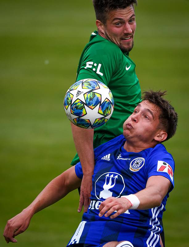 Fotbalisté Olomouce prohráli doma s Příbramí 1:2. Mojmír Chytil