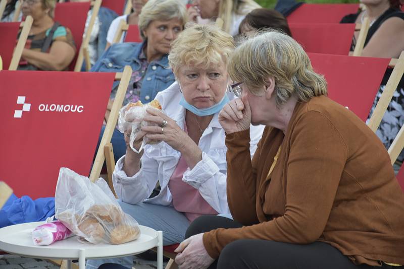 Pohoda u Trojice na Horním náměstí v Olomouci, 9. 7. 2021