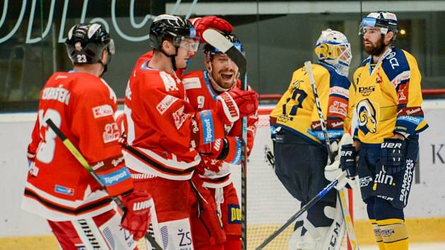 Olomoučtí hokejisté porazili v 9. kole Tipsport extraligy soupeře ze Zlína.