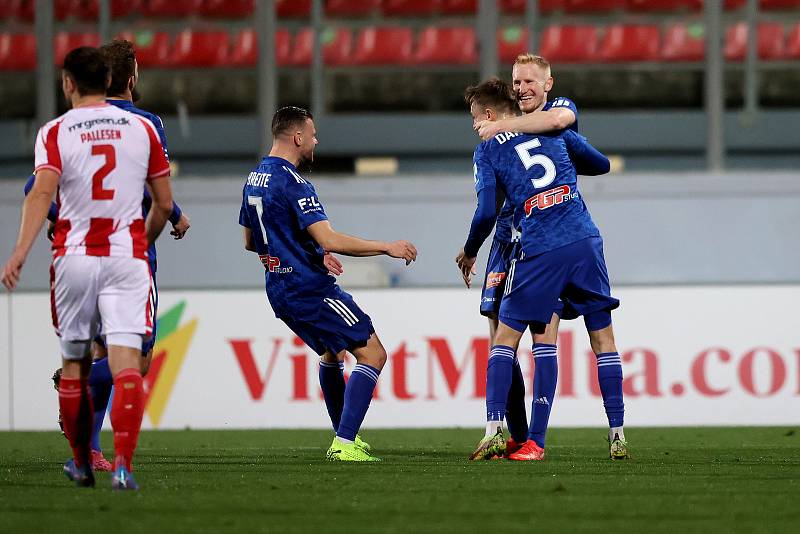 Fotbalisté Sigmy vstoupili do Tipsport Malta Cupu proti dánskému Aalborgu. Václav Jemelka