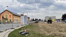 V Rooseveltově ulici v Olomouci začne 6. dubna částečná uzavírka komunikace. Obousměrný provoz bude zachován, 1. dubna 2021