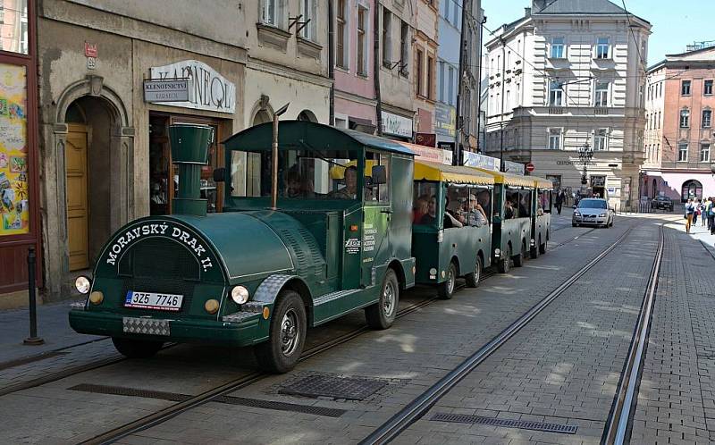 Turistický vláček v Olomouci