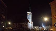 Nové lampy na Horním náměstí v Olomouci