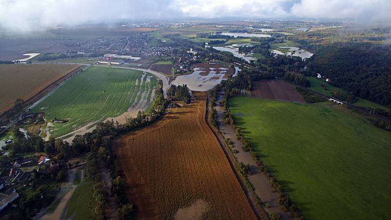 Řeka Morava a Třebůvka na 3 SPA 15.10.2020.