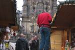 Začaly vánoční trhy na olomouckém Horním náměstí