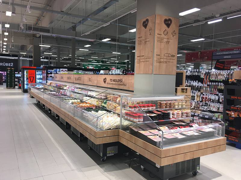 Kaufland na Tabulovém vrchu v Olomouci