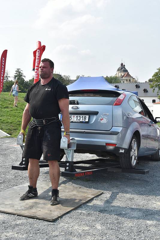 Soutěž strongmanů na Korunní pevnůstce v Olomouci, 24. 8. 2019