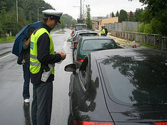 Policisté měřili rychlost na trase Olomouc - Štrenberk