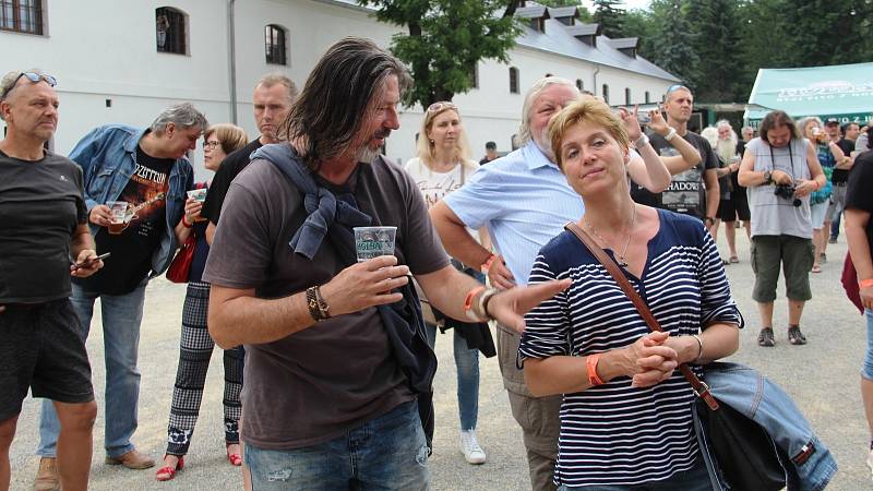 Festival Bounty Rock Cafe Open Air v areálu Korunní pevnůstky v Olomouci.