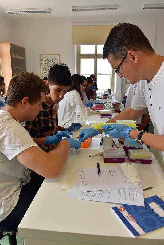 Kemp biologie na Pedagogické fakultě Univerzity Palackého v Olomouci