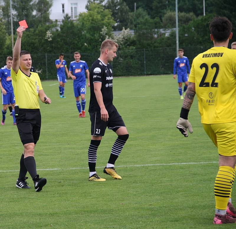 Fotografie ze zápasu 30. kola MSFL mezi celky SK Sigma Olomouc B a FC Vratimov