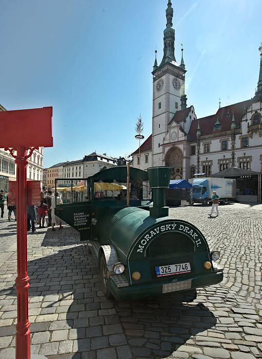Turistický vláček v Olomouci