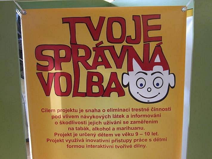 Interaktivní výstava Tvoje správná volba v divadelním sále Domu armády v Olomouci
