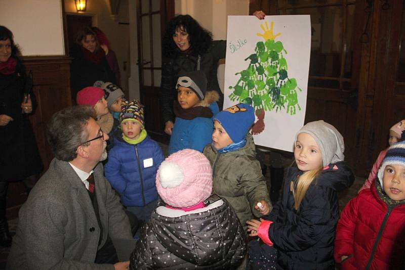 Rozsvícení vánočního stromu v Olomouci, 23. listopadu 2018