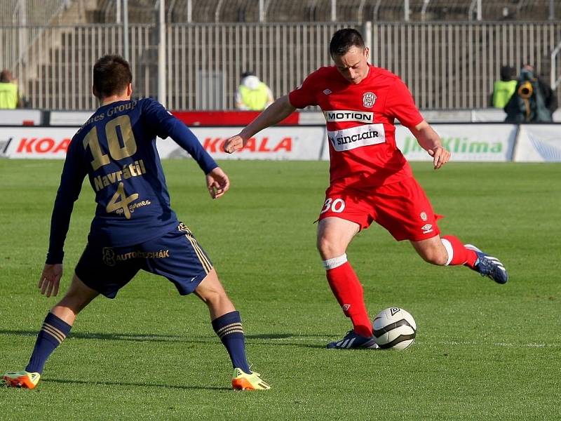 Zbrojovka Brno versus Sigma Olomouc.