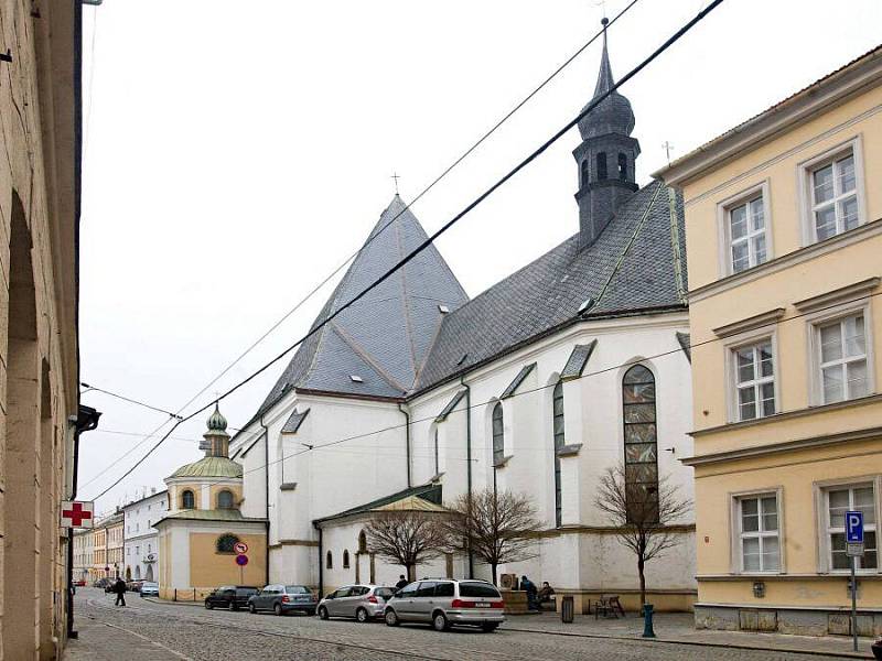 Dominikánský kostel v Sokolské ulici v Olomouci