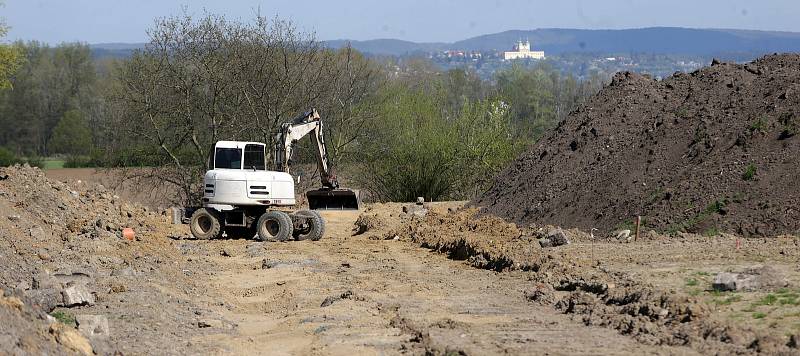 Stavební parcely v Horce nad Moravou.