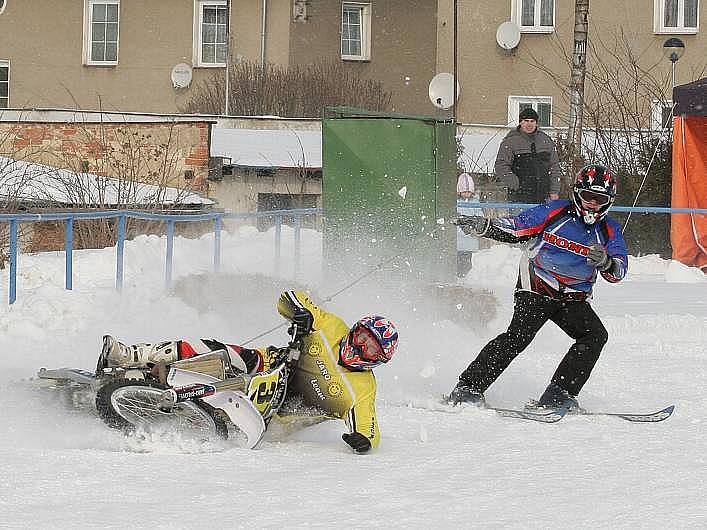 Motoskijöring ve Šternberku