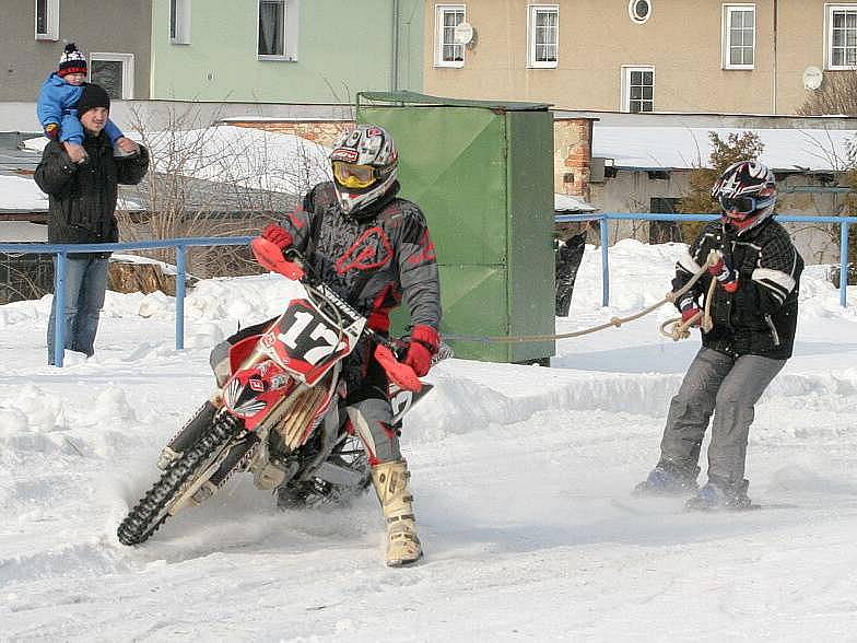 Motoskijöring ve Šternberku