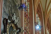 Drony mapovaly interiér kostela svatého Mořice v Olomouci