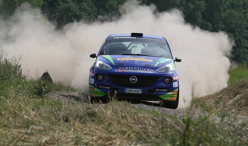 15. ročník  Agrotec Petronas Rally Hustopeče 2019. Olomoucká posádka Tomáš Knápek - Ivan Horák.