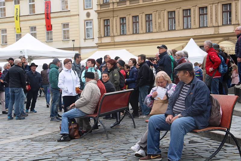 Čtvrtý ročník oblíbeného Tvarůžkového festivalu v centru Olomouce