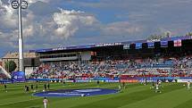 Anglie proti Švédsku. Euro U21 na Andrově stadionu v Olomouci