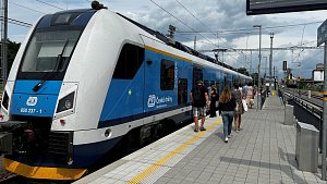 RegioPanter na trati Olomouc - Uničov