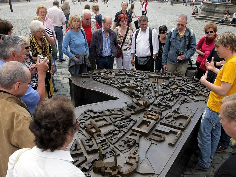 Turisté v Olomouci