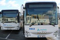 Autobusy společnosti Arriva. Ilustrační foto