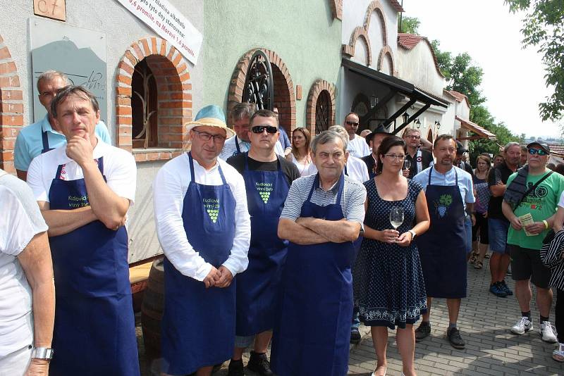 Kudlovický vinný žleb 2021.