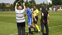 Fotografie ze zápasu 28. kola MSFL mezi celky SK Sigma Olomouc B a FC Fastav Zlín B (2:1)