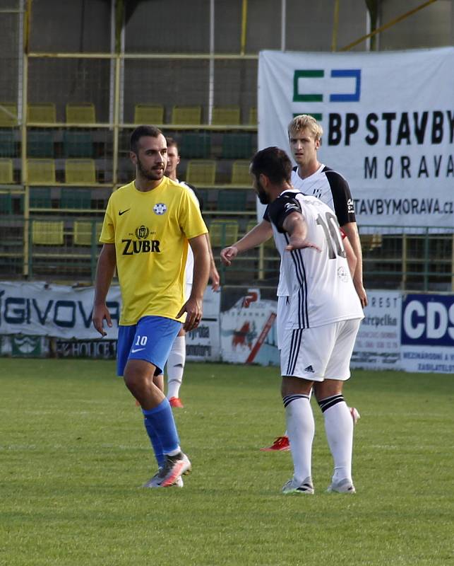 Fotbalisté HFK Olomouc nestačili v divizi v souboji prvního s druhým na Kozlovice. Utrpěli debakl 0:5.