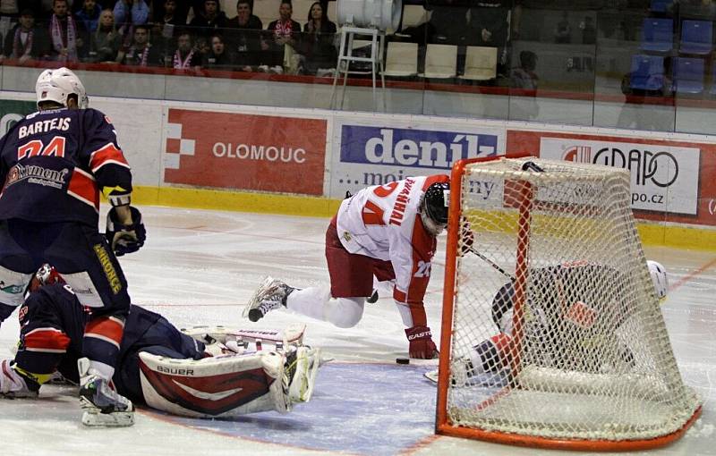 Olomouc vs. Chomutov - baráž o extraligu