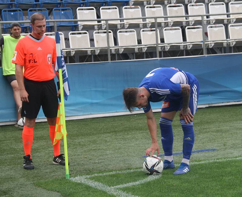 Fotografie ze zápasu 5. kola FNL mezi celky SK Sigma Olomouc B a MFK Karviná