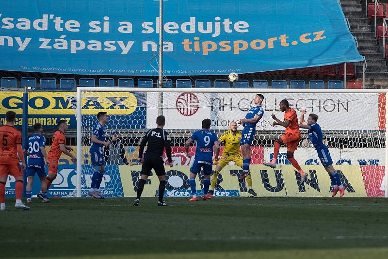 Utkání 24. kola fotbalové FORTUNA:LIGY mezi SK SIgma Olomouc a FK Mladá Boleslav.