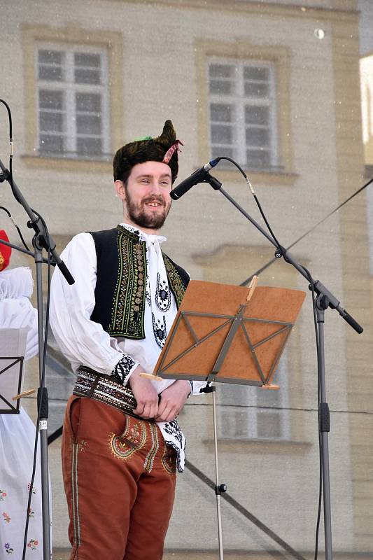 Velikonoční jarmark na Horním náměstí v Olomouci