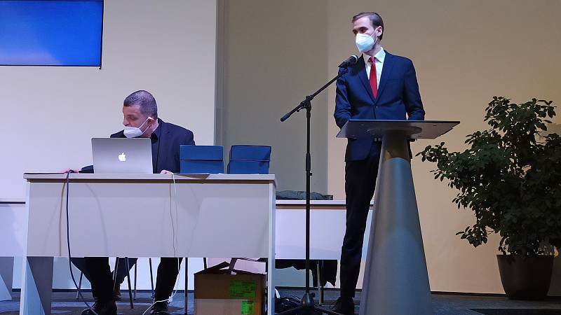 Novým předsedou OFS Olomouc se stal Jakub Beneš (vpravo), ve volbách porazil Josefa Ondrouška (vlevo)