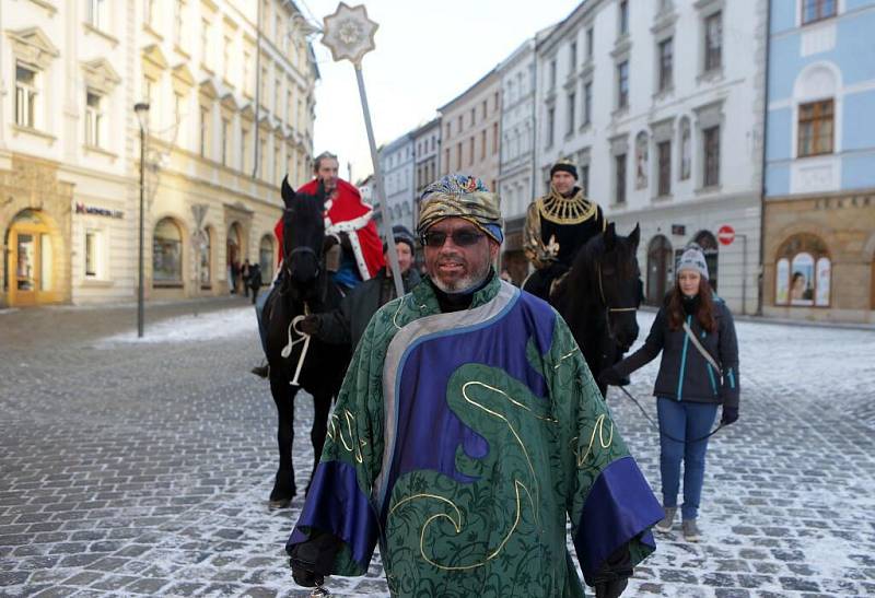 Tři králové v centru Olomouce