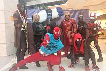 Univerzální superhrdinové na Cosplay festivalu v Šantovce