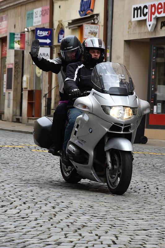 Zahájení motorkářské sezony na Horním náměstí v Olomouci, 5. 5. 2019