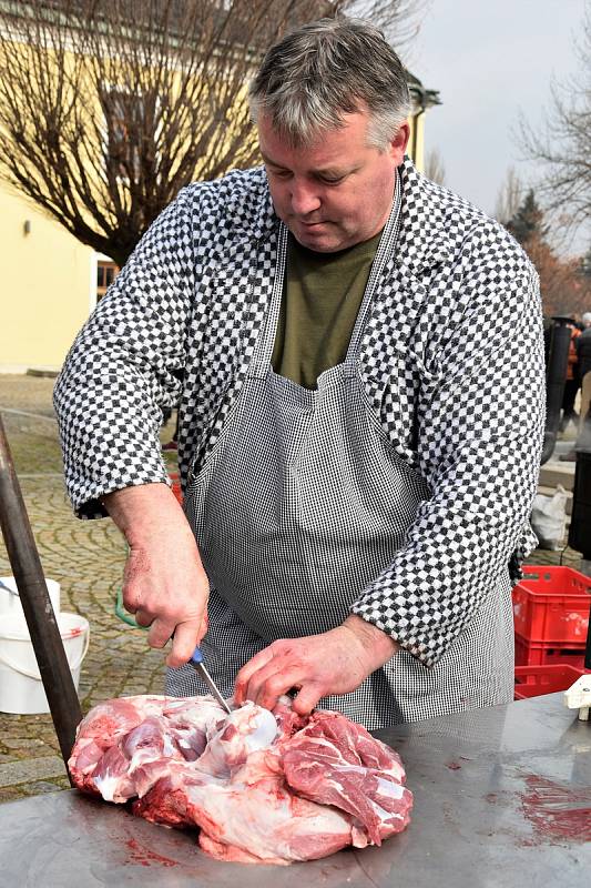 Zabijačka ve Velké Bystřici