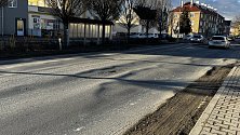Litovel čeká poslední část rekonstrukce silnice II/449. Jde o úsek od kruhové křižovatky po železniční přejezd u pivovaru v Palackého ulici, 2. února 2023