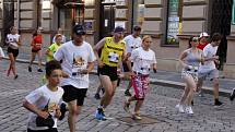 Součástí olomouckého půlmaratonu je i Rodinný běh. V 17 hodiny se na něj vydaly stovky účastníků.