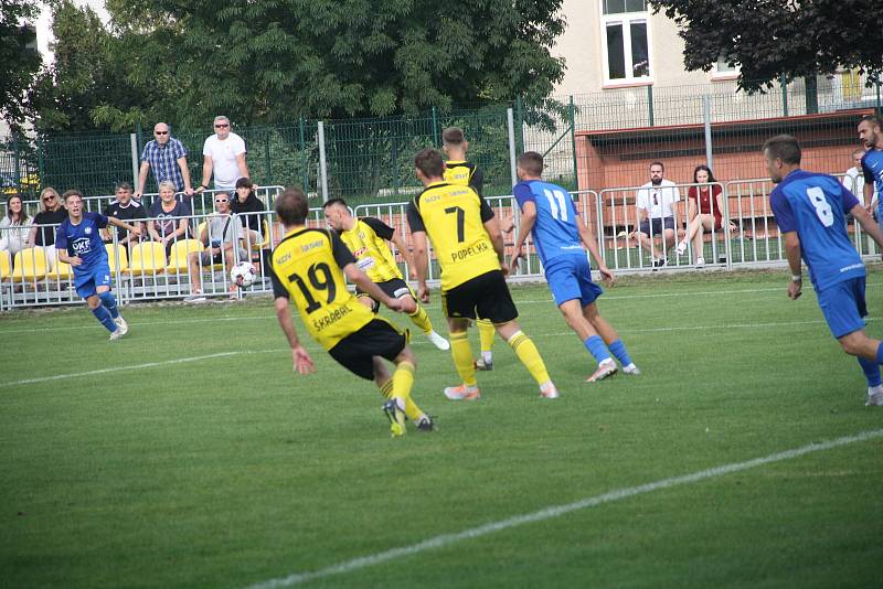 Fotografie ze zápasu 5. kola divize E mezi celky FK Nové Sady a FK Kozlovice