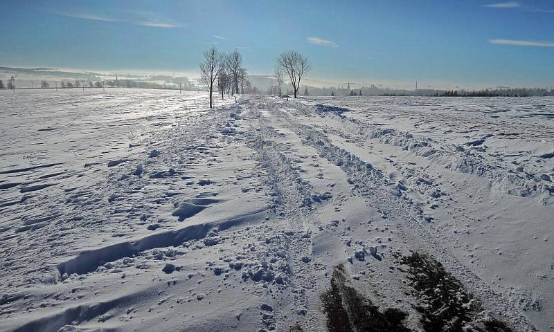 Jeseníky v polovině ledna 2017