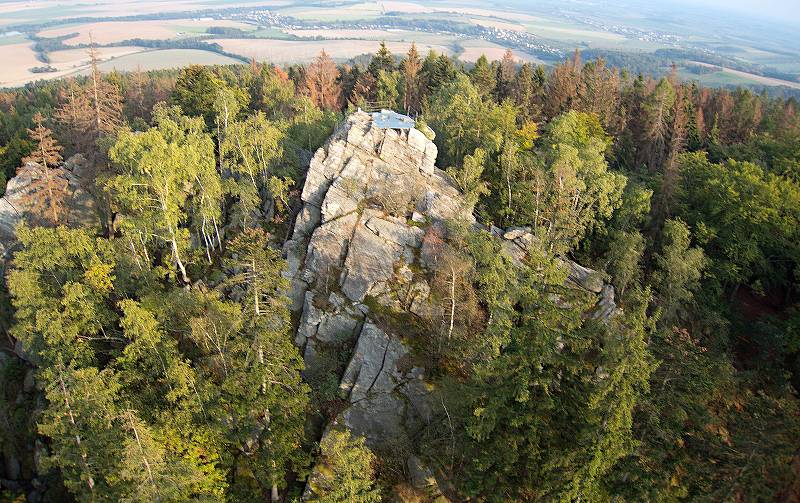 Kůrovec řádí na Bradle - Moravském Blaníku.