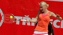 Jana Novotná na tenisové exhibici při Czech Open v Prostějově v roce 2011